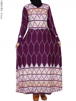 GKS1484 Gamis Jersey Misby Motif